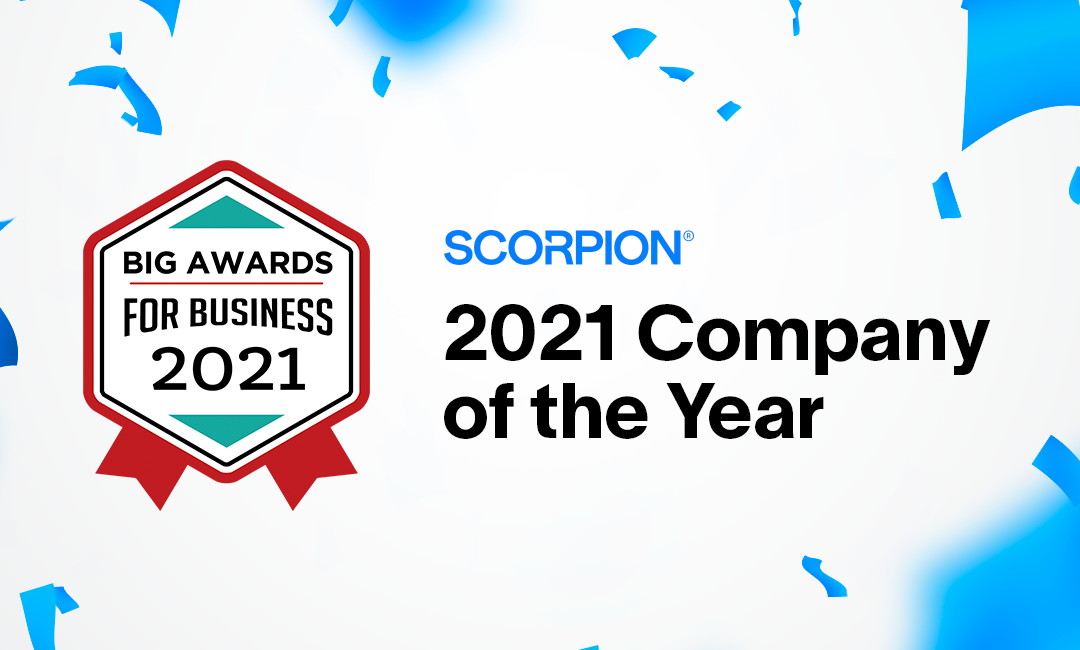Scorpion Named 2021 Company of the Year by the BIG Award for Business