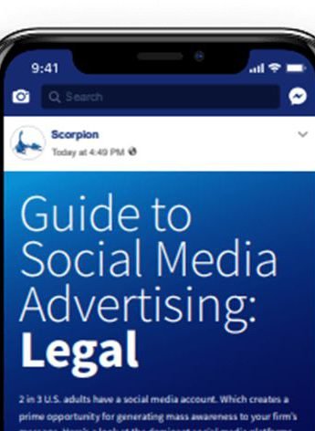 Guide to Social Media Advertising for Law Firms